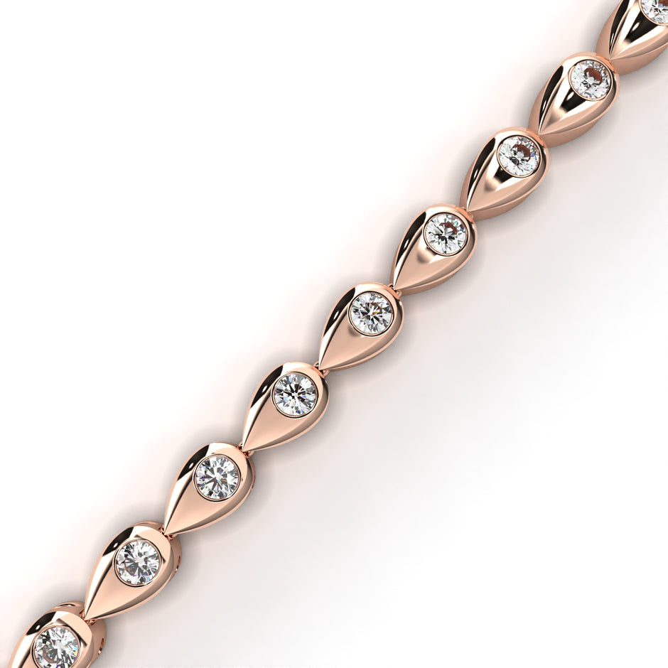 Prestige Diamond Tennis Bracelet in 10k–18k Gold